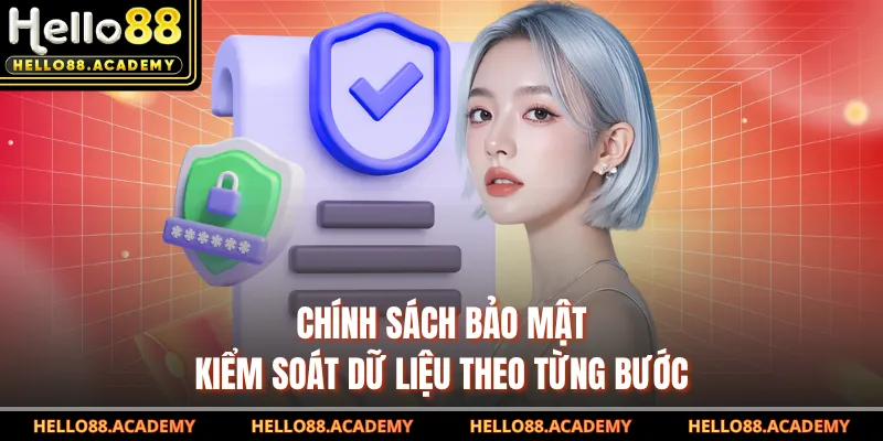 Chính sách bảo mật kiểm soát dữ liệu theo từng bước